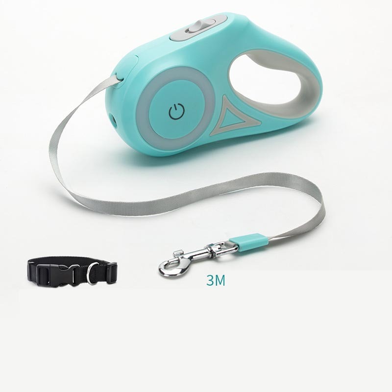 Retractable Dog Leash with Build-in Spotlight For Extra Safety - Daily Pawfection