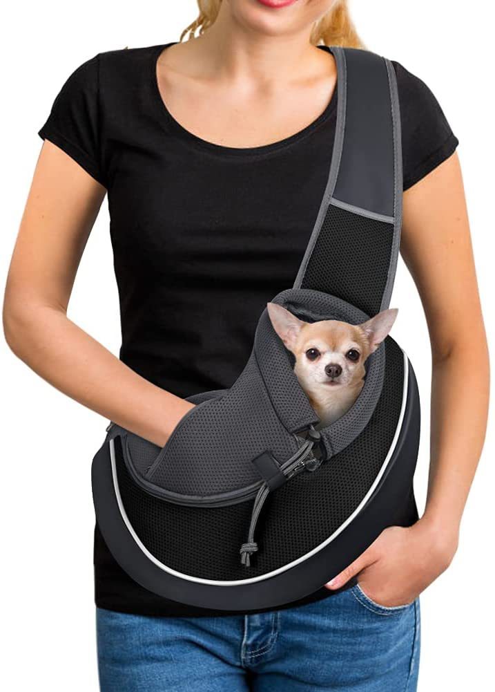 Stylish Portable Crossbody Dog Sling Carrier - Daily Pawfection