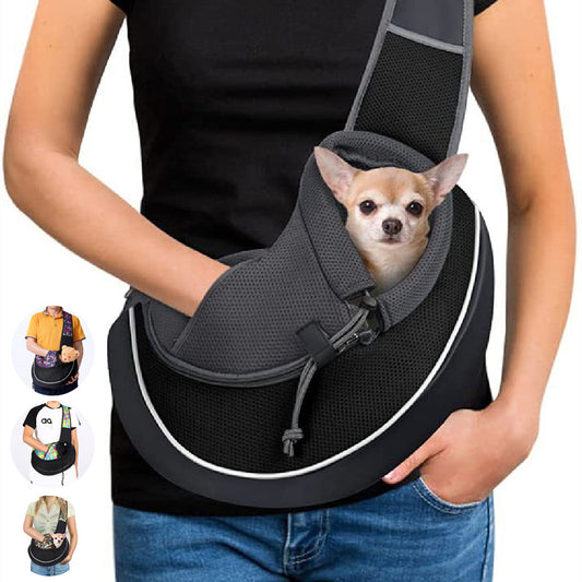 Stylish Portable Crossbody Dog Sling Carrier - Daily Pawfection