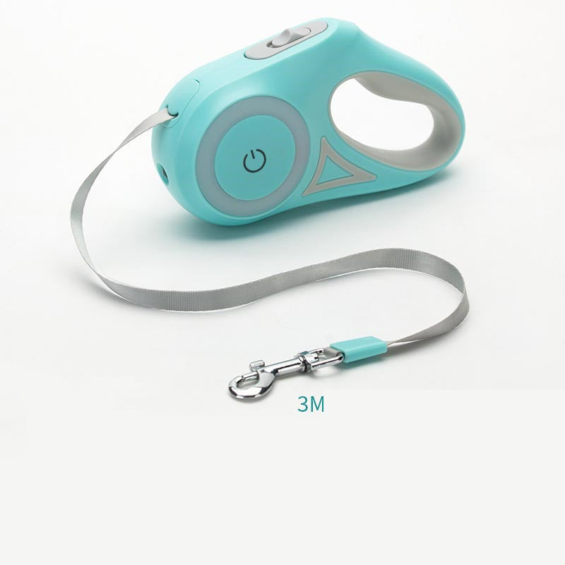 Retractable Dog Leash with Build-in Spotlight For Extra Safety - Daily Pawfection