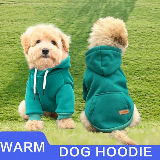 Cozy Dog Fleece Hoodie - Daily Pawfection