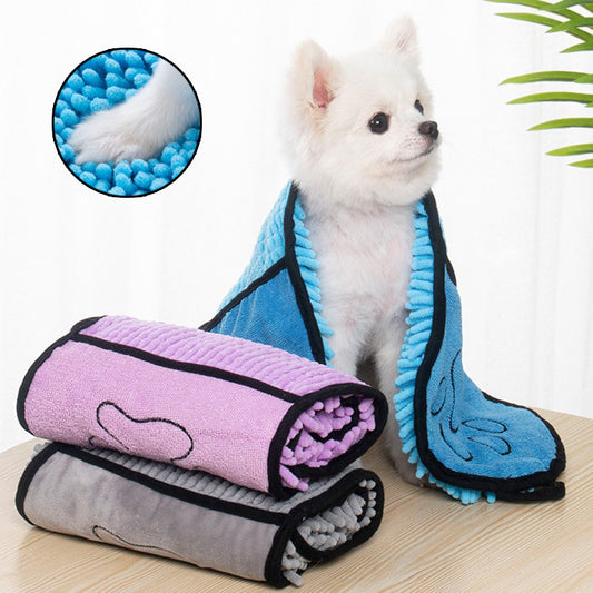 Super Absorbent Dog Microfiber Bath Towels - Daily Pawfection